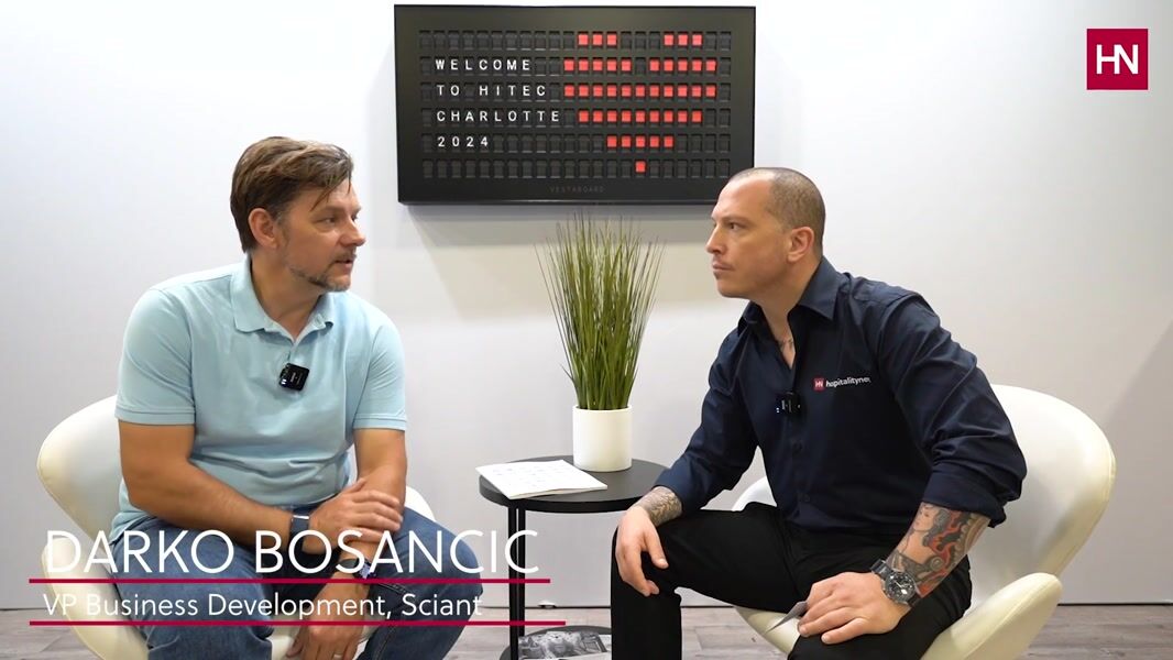HITEC Rewind: Darko Bosancic of Sciant on AI's Upcoming Role in Hospitality