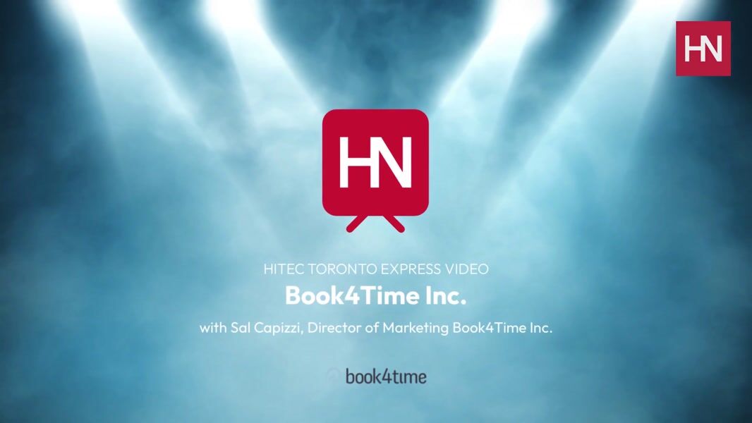 HITEC Toronto Express Video with Sal Capizzi, Head of Marketing at Book4Time, Inc.