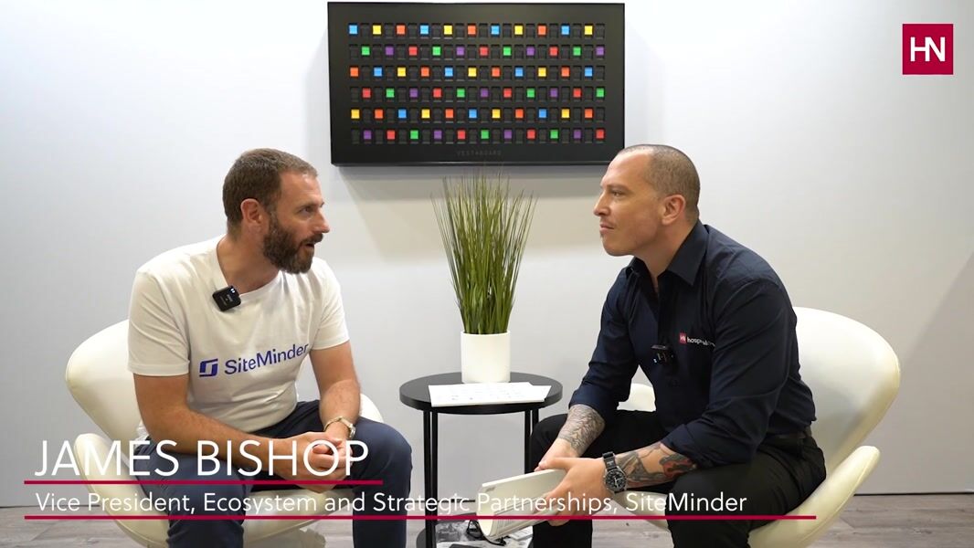 HITEC Rewind: James Bishop of SiteMinder on Streamlining Hotel Operations with Smart Platforms