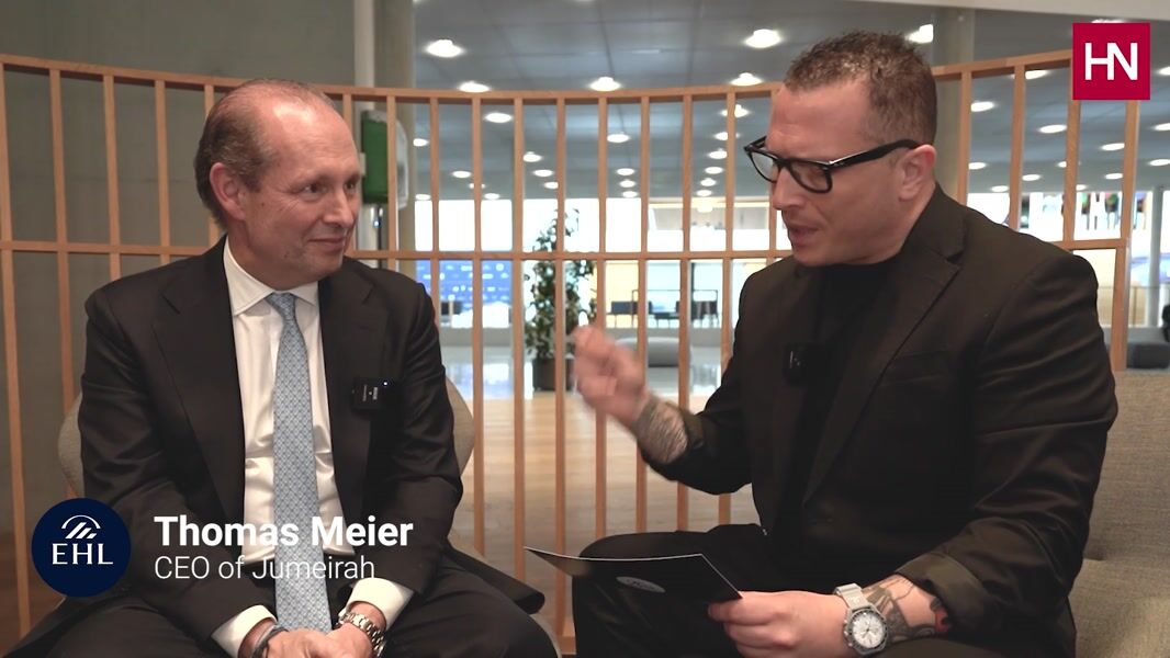 EHL Innovation Rewind: Thomas Meier on AI, Personalization, and Preserving the Rituals of Luxury at Jumeirah