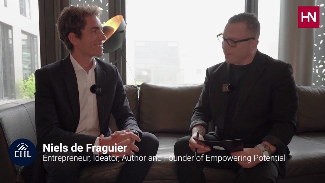 EHL Innovation Rewind: Niels de Fraguier on Regeneration, Collective Intelligence, and the Responsibility of Innovation