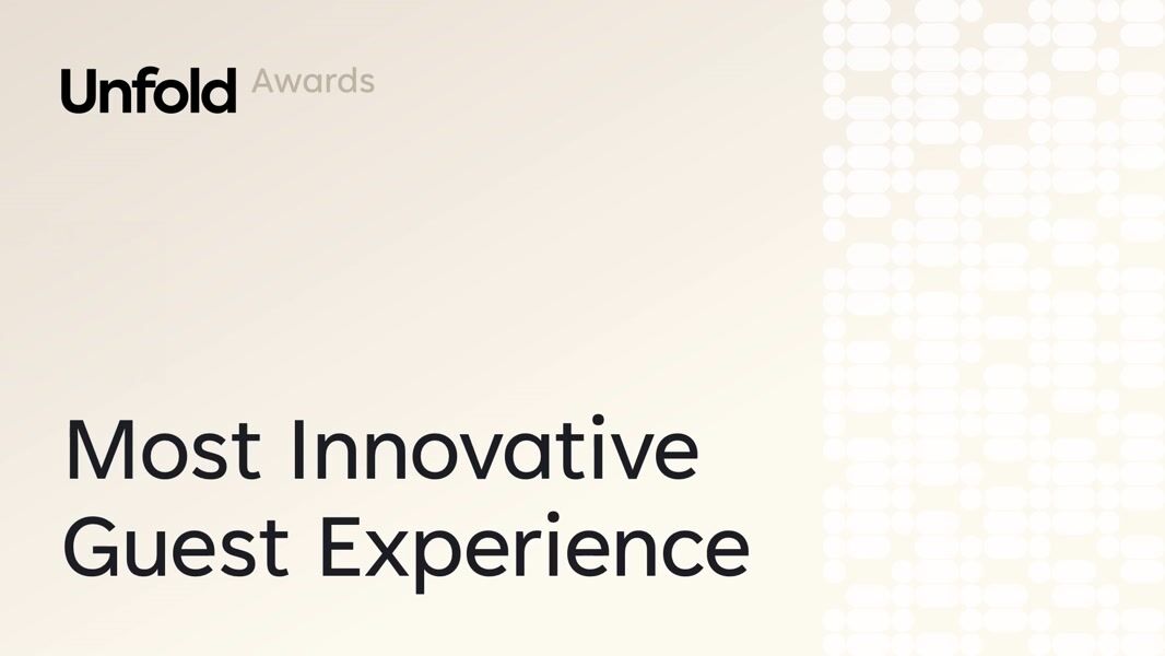 Unfold Awards: Most Innovative Guest Experience - Superbude
